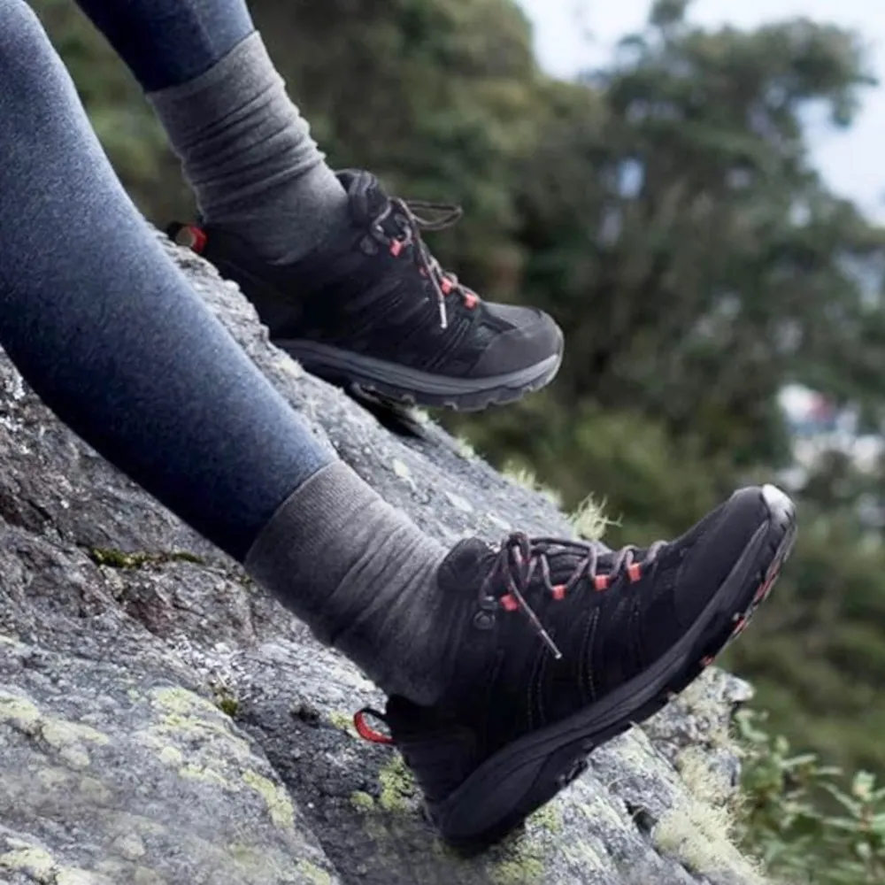 women hiking outdoor breathable mesh suede sneaker shoes Size 11 - Image 2