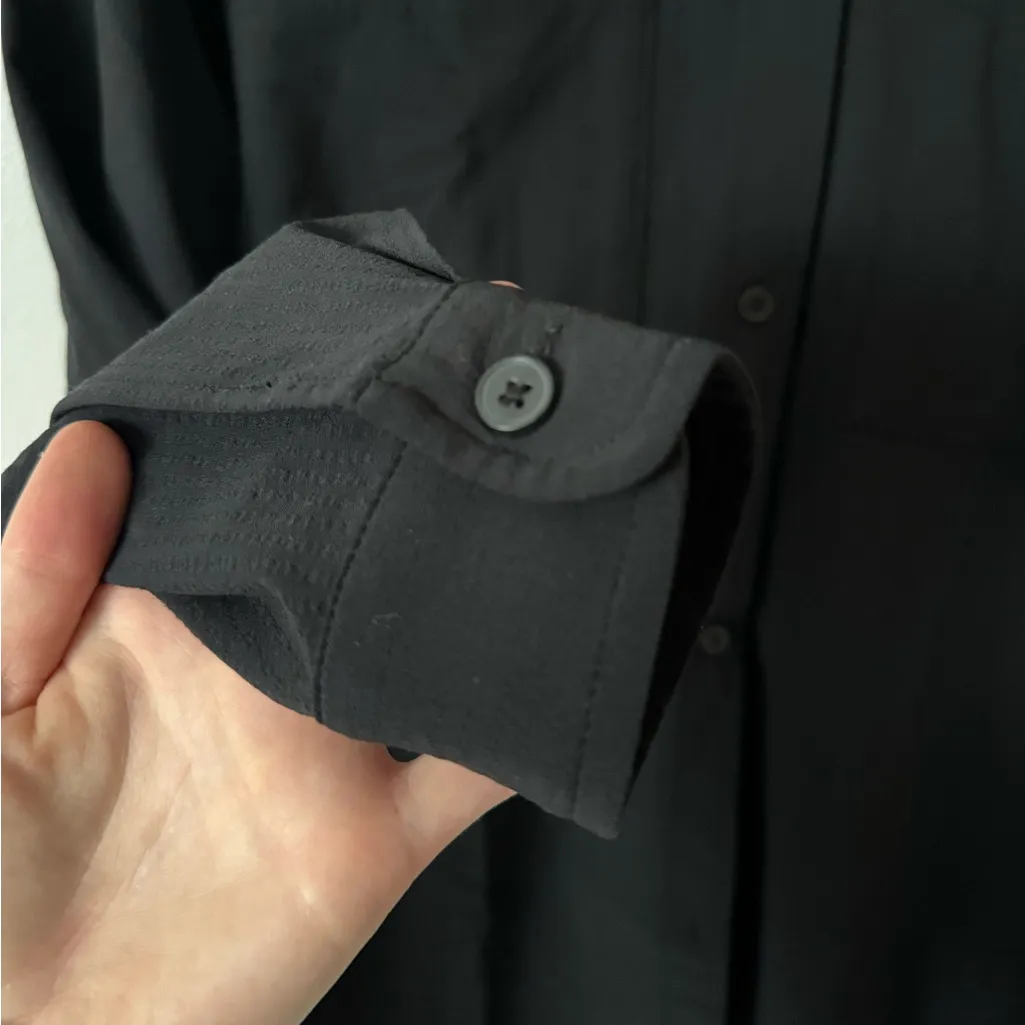 Alo Yoga S Dreamscape Button Down Long Sleeve in Black - Image 9