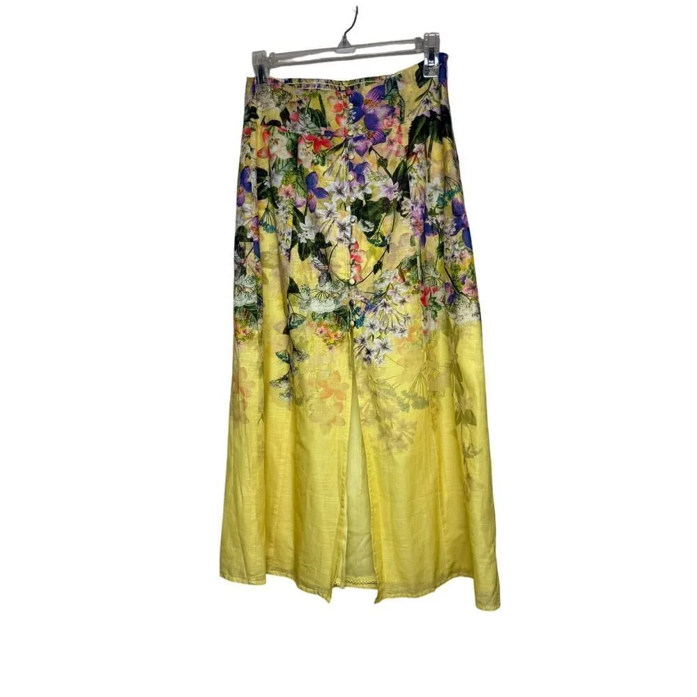 Anthropologie Maeve Floral Midi Skirt Sz. 4P - Image 3