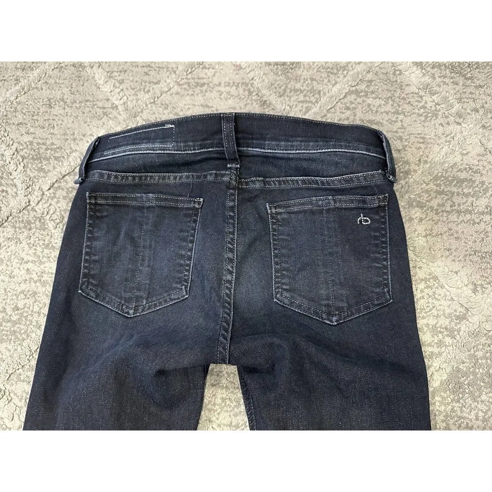 rag & bone Capri Lynnwood Dark Wash Jeans 26 - Image 8