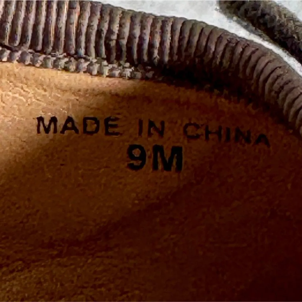 Banana Republic Women's Ballet Flats Brown Snake Skin Print Size 9M - Image 11