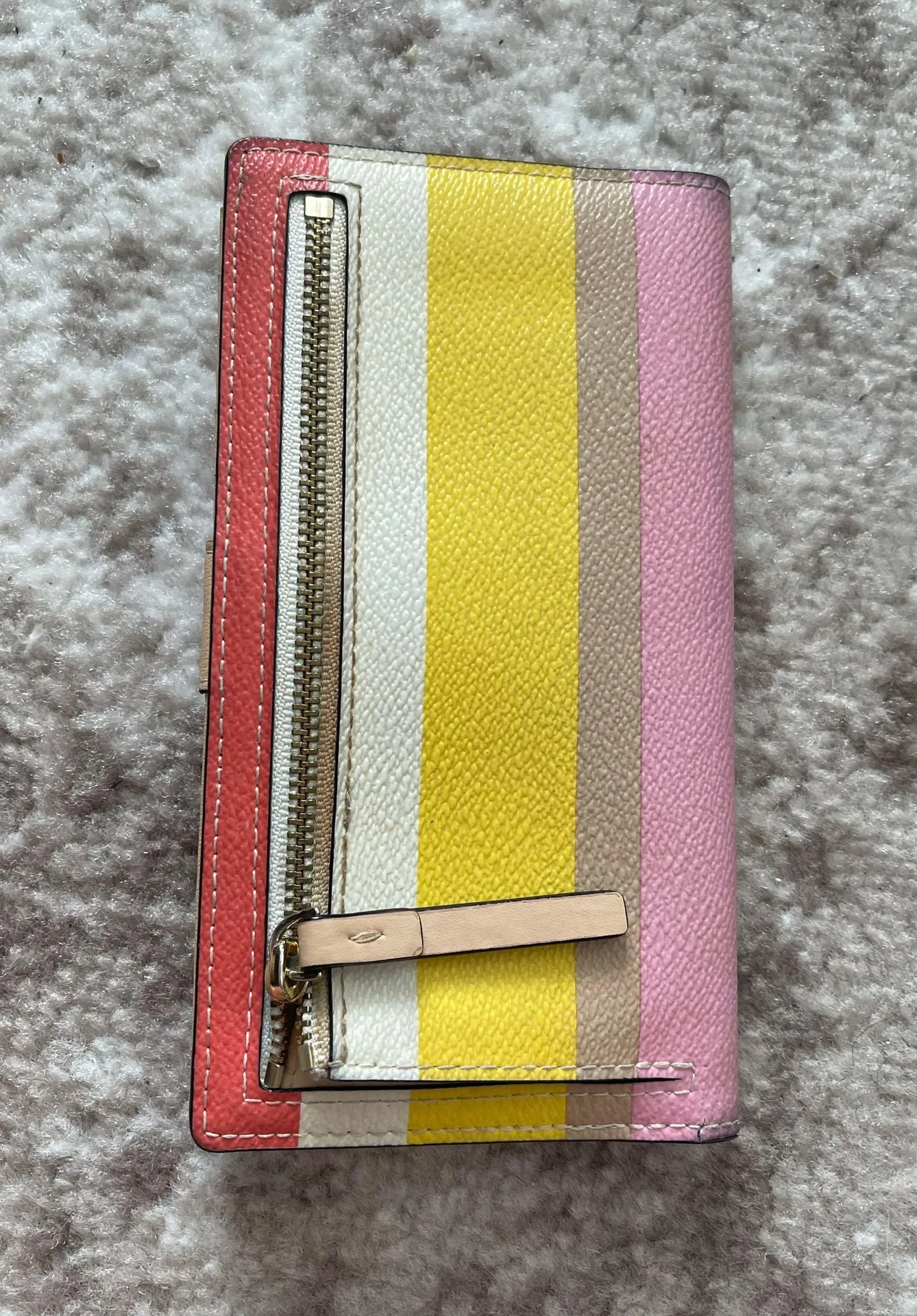 Rainbow Leather Kate Space Wallet - Image 9
