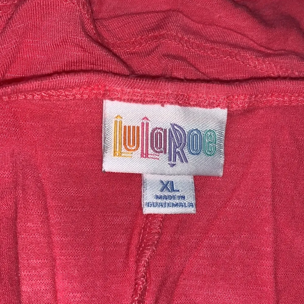 LuLaRoe pink tank top - Image 3