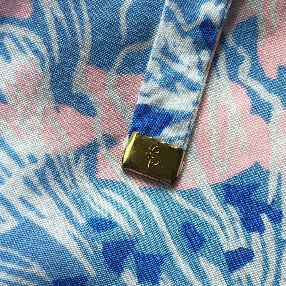 Lilly Pulitzer Katia Pull On Shorts Bright Navy Size XS - Image 7