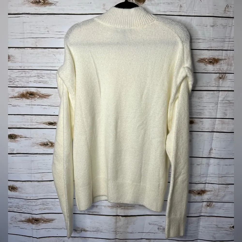 🌱Laundry by Shelli Segal Cream Sweater XL NWT - Image 3
