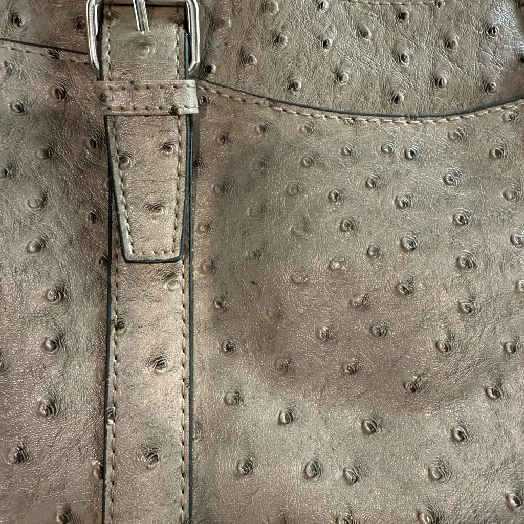 Bueno Textured Gray Satchel - Image 6