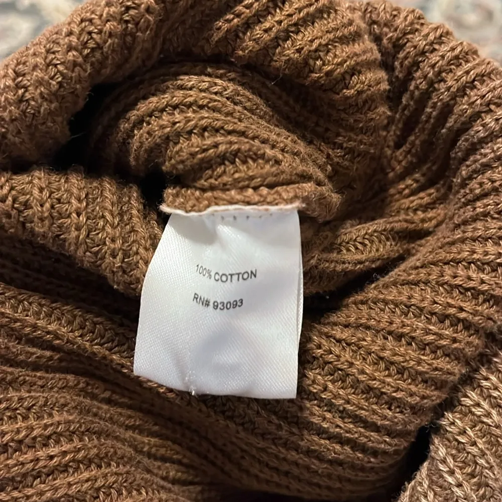 Tyler Boe Cotton Mineral Wash Crew Neck Sweater Tan - Image 9