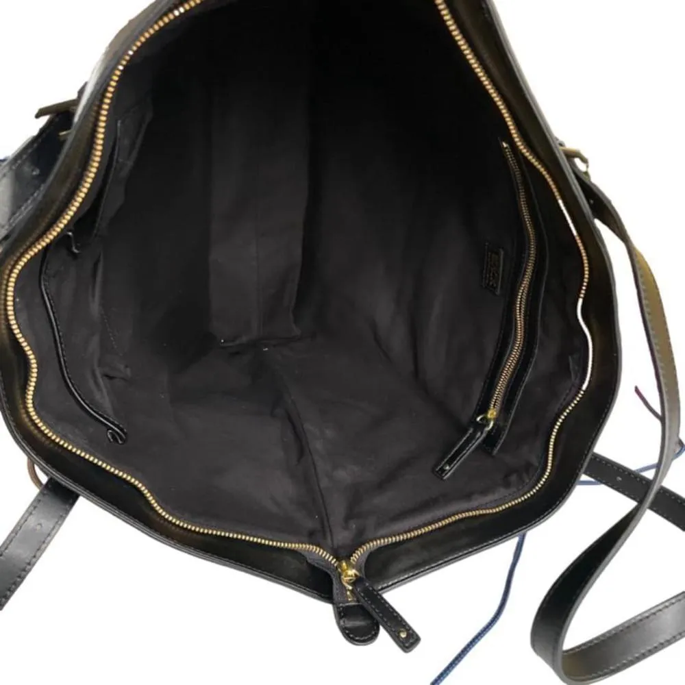 Black Saks Fifth Avenue Tote Bag - Image 3