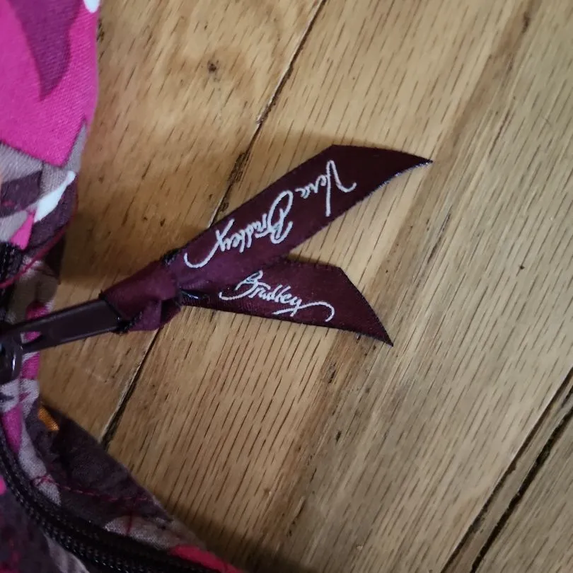 Vera Bradley Hobo Bag Womens Multicolor Quilted Floral Pockets Bohemian Whimsica - Image 2