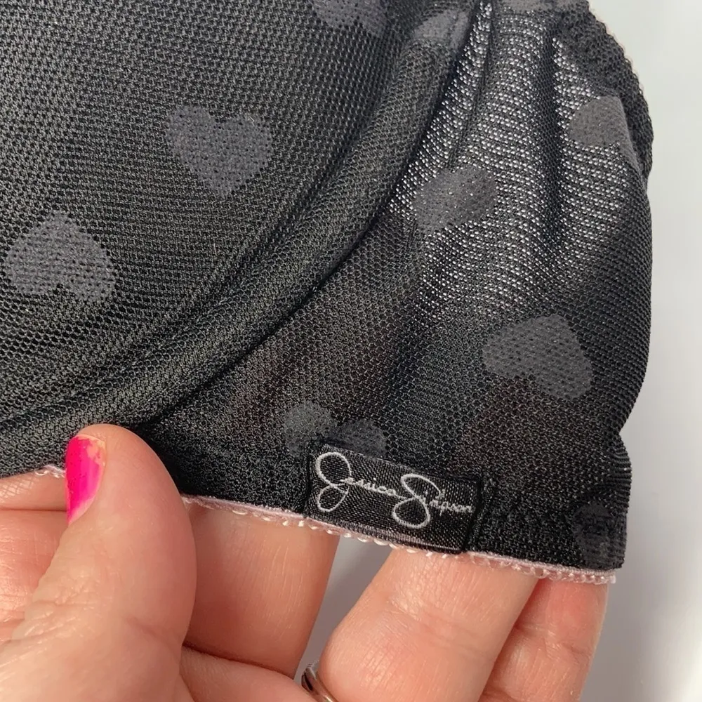 Jessica Simpson heart bra‎ size 36B - Image 3