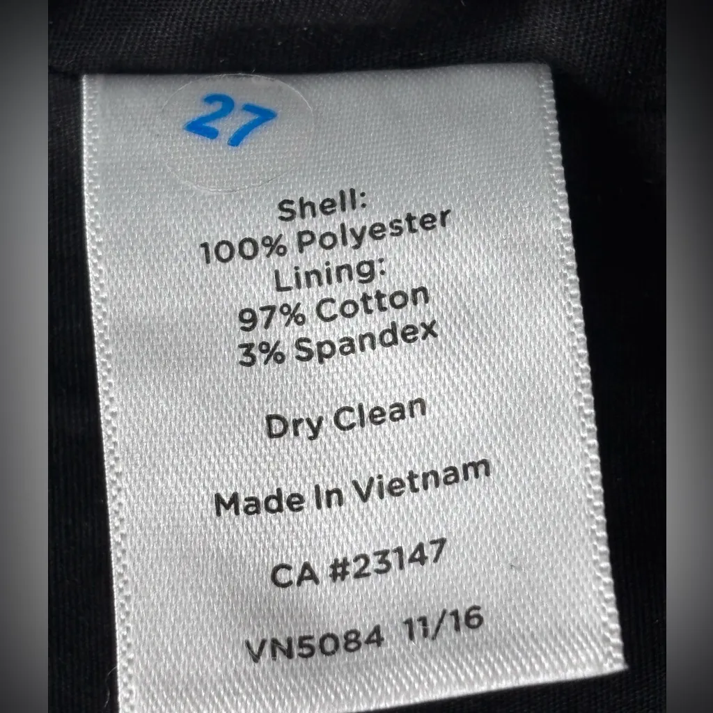 Talbots Black Lace Skirt with White Trim – Elegant Mini - Image 9