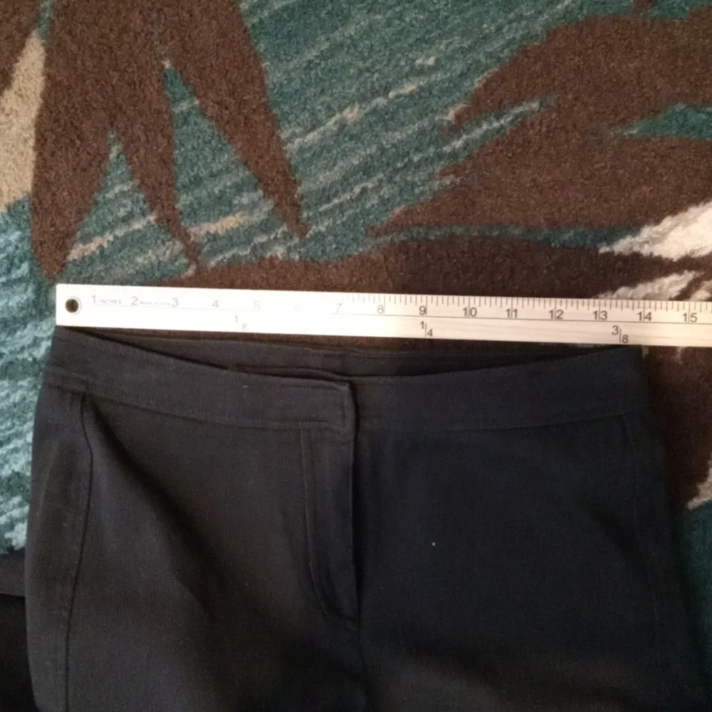 Guest Editor Womens Boho Flare Retro Raw Hem Bell Bottom 70s Inpired Womens 4 Black - Image 10