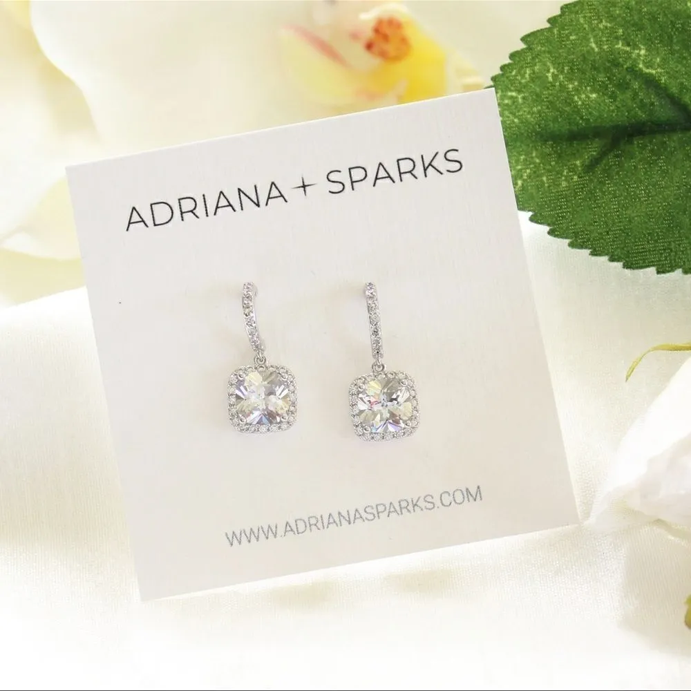 NWT handmade Bridal jewelry set Silver - Image 6