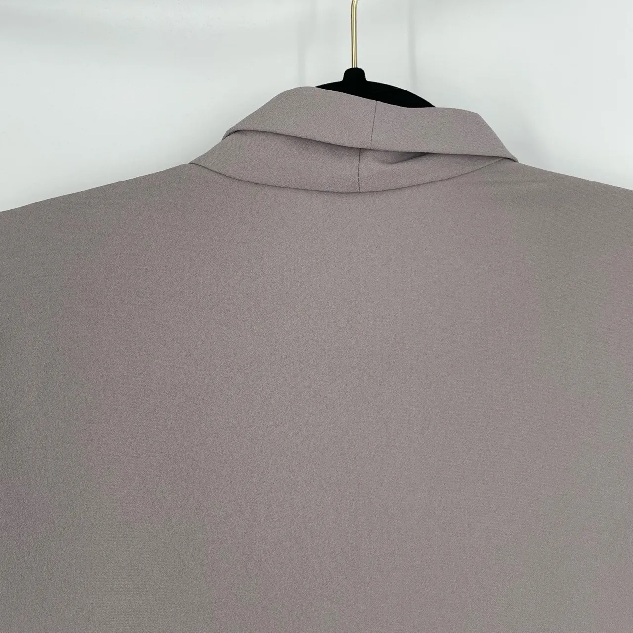 Topshop Women's Light Gray Second Hand Everyday Wrap Around Dress Size US4‎ - Image 5