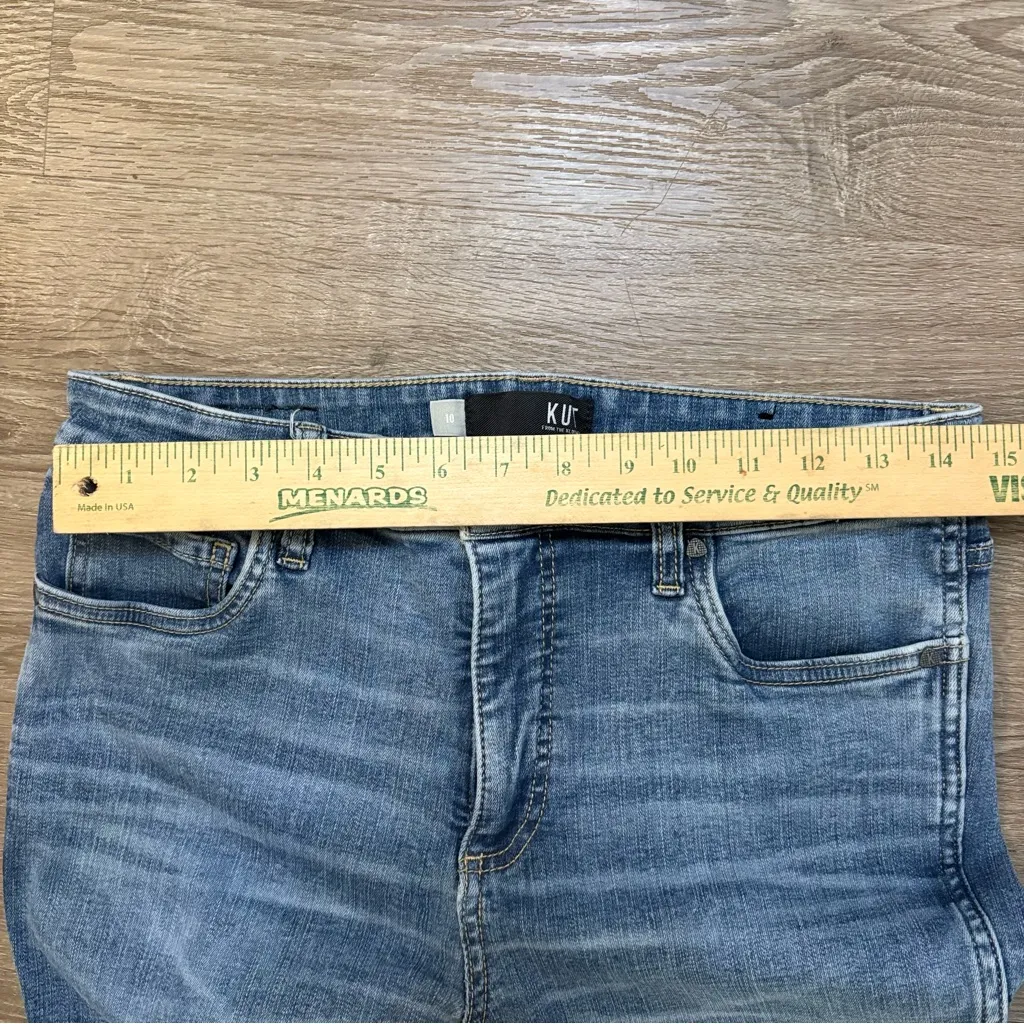 Kut From The Kloth Jeans Sz 10 High Rise Connie Fab Ab Ankle Skinny Boot ready! - Image 2