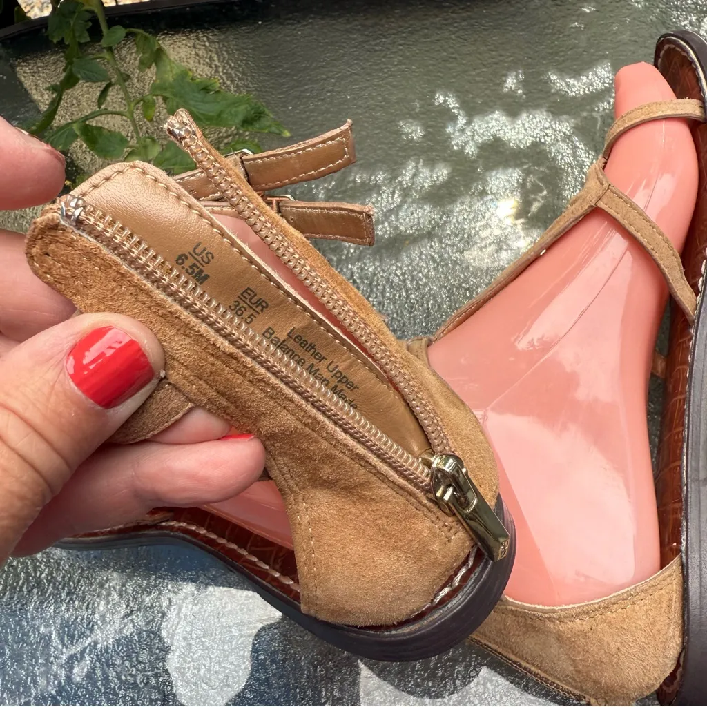 Sam Edelman Tan Gladiator Sandals - Image 6