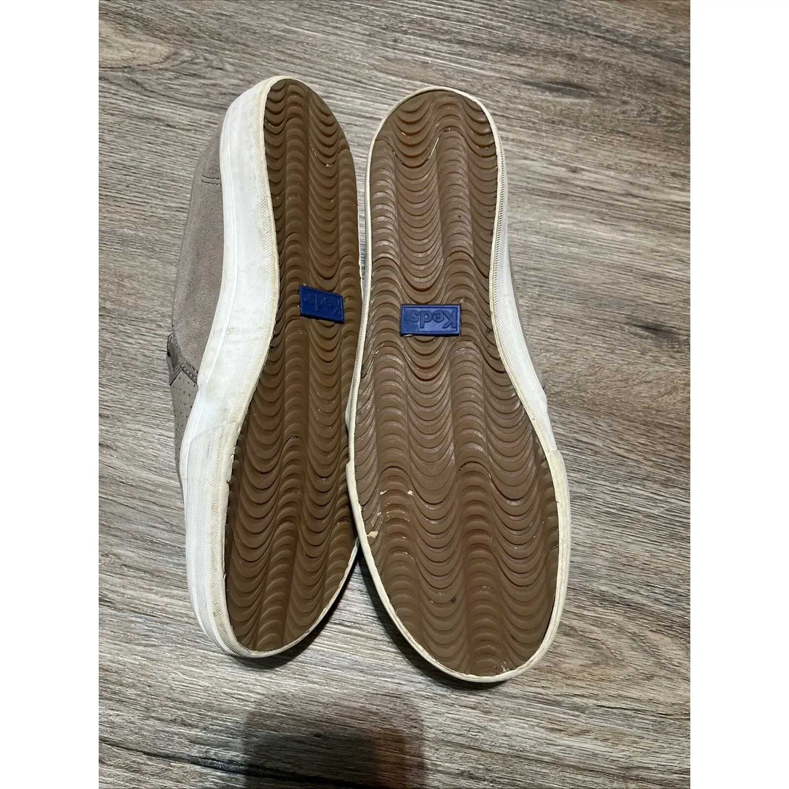 Keds WH59055 Women's Double Decker Slip On Sneakers Perforated Suede 10‎ - Image 7
