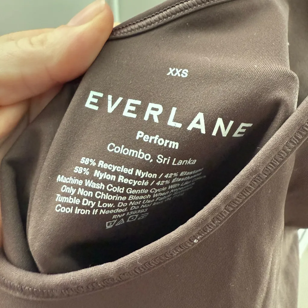 Everlane Chocolate Brown Bodysuit xxs - Image 3