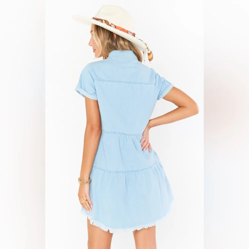 SHOW ME YOUR MUMU Birmingham Dress In Clear Skies - Image 3