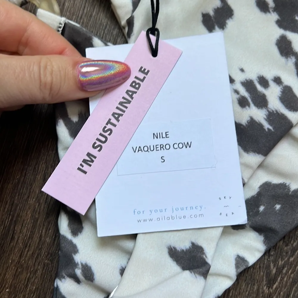 Alia Blue Nile Bottom in Vaquero Cow - Image 3