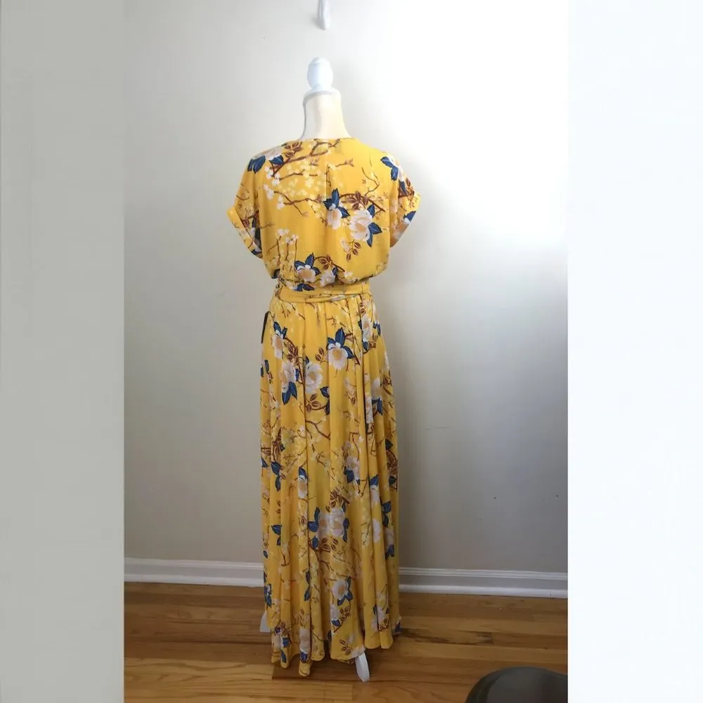 MEGHAN LA | Jasmine Maxi Dress - GOLD LOTUS - Image 6