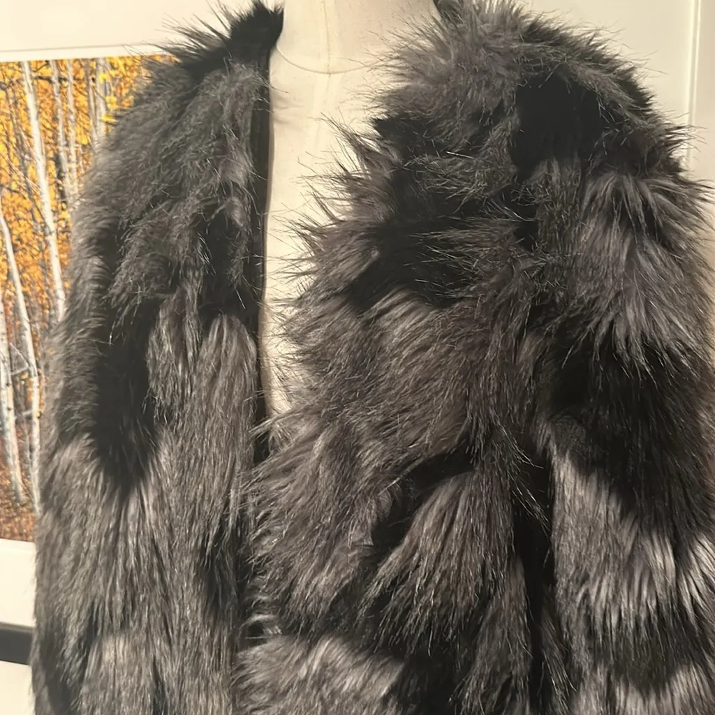 Faux fur jacket - Image 2