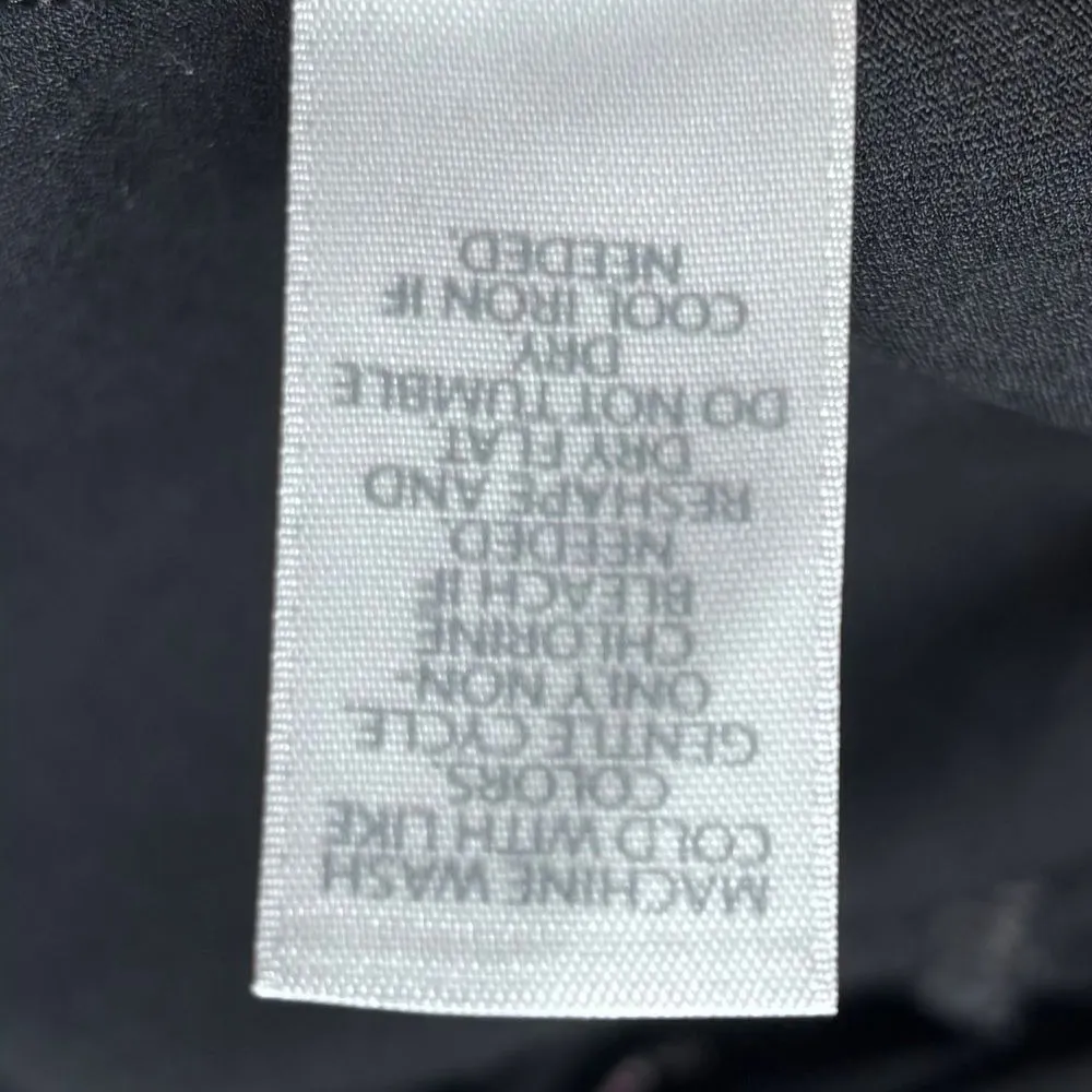 J. Jill Wearever‎ Pink White Black Paisley Floral Tunic Shift Dress Large - Image 9