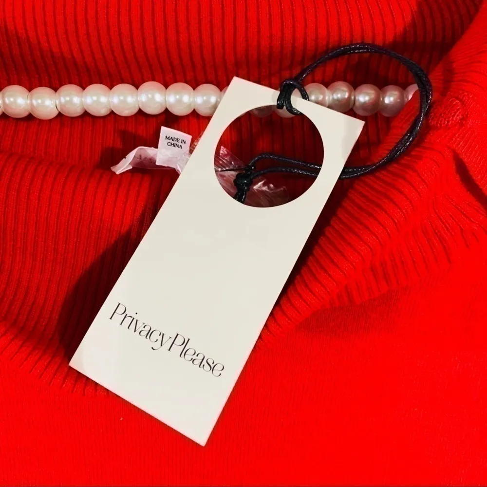 Privacy Please NWT Likewise Spicy Red Swea… - Image 8