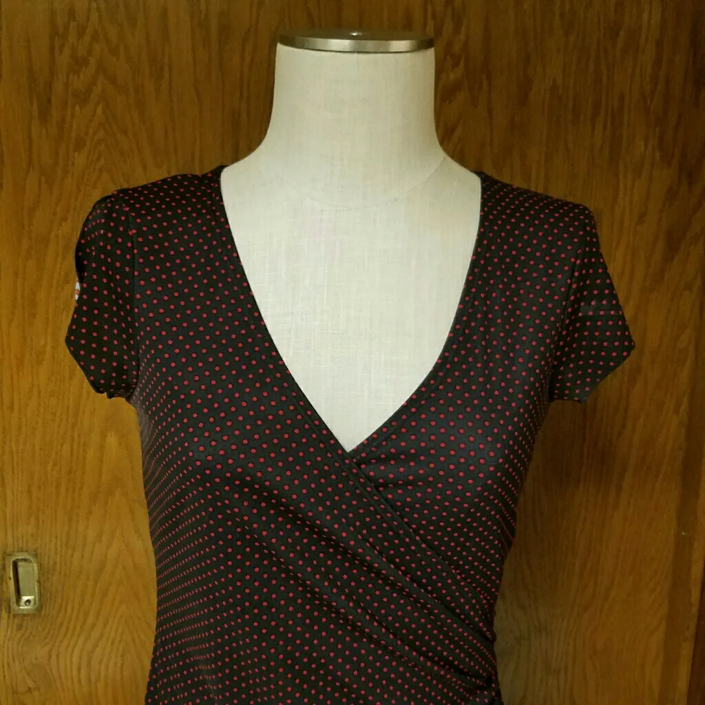 Be Smart Black Red Polka - Image 2