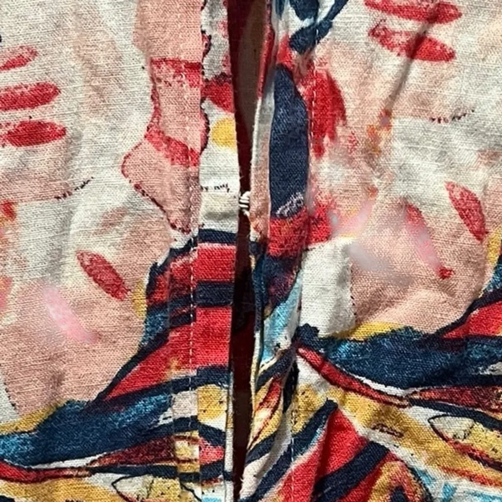 Free People The Only Romper in Ivory Combo Size Small - Image 9