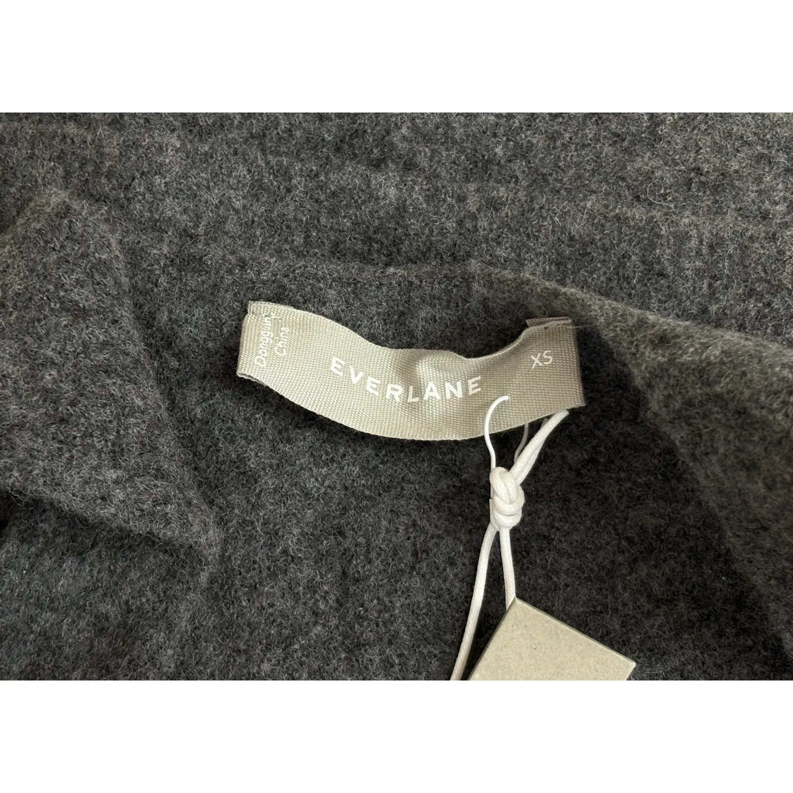 Everlane The Cozy Stretch Sweater Tank XS Wool Blend Cozy Soft Quiet Luxury NEW - Image 6