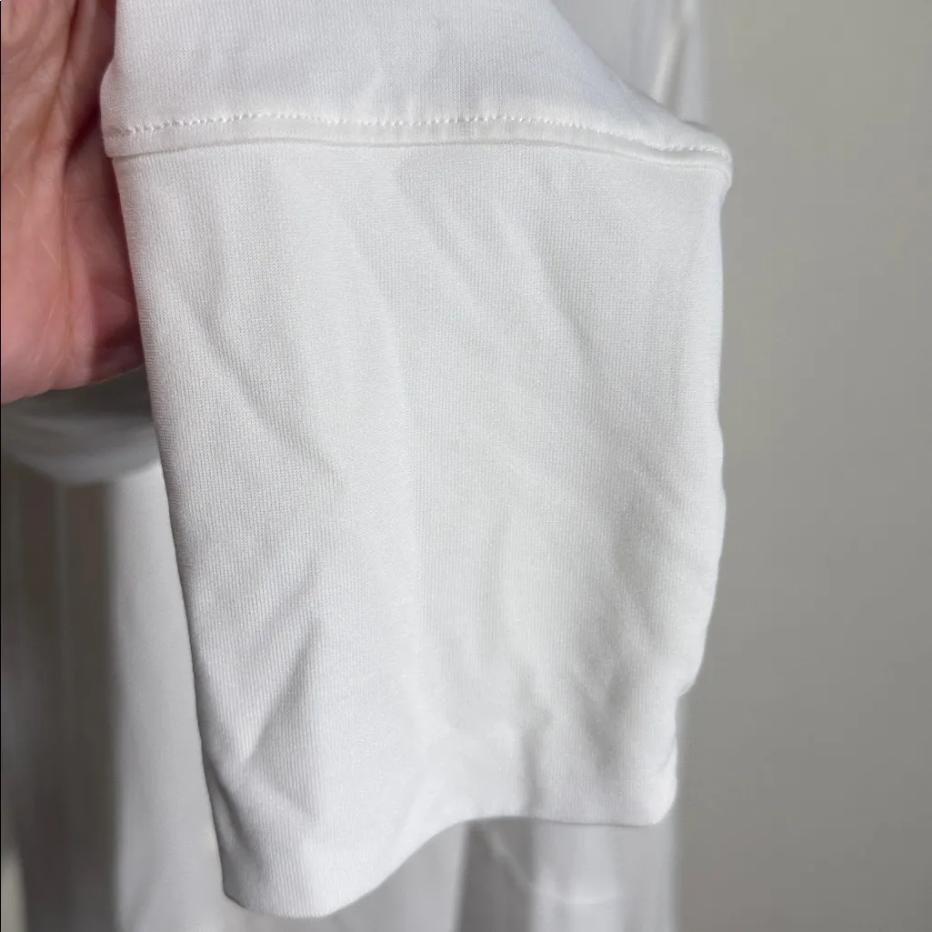 Ododos buttery soft woman long sleeve flowy woman size XL top shirt white - Image 4