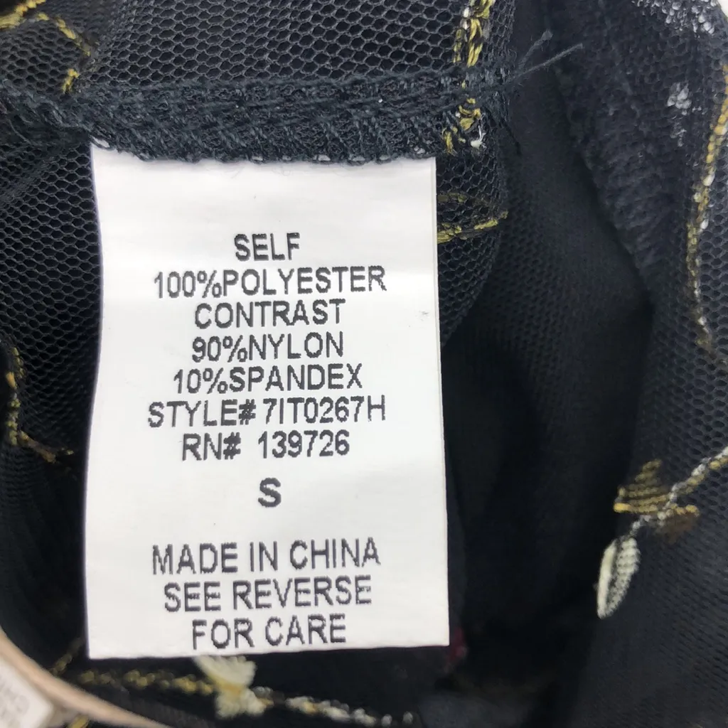 Honey Punch Sheer Floral Bodysuit - Image 6