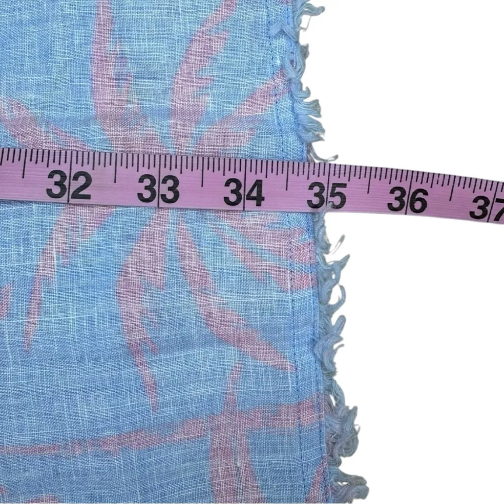 Tommy Bahama 100% Linen Palm Print Dress Size XS - Image 8