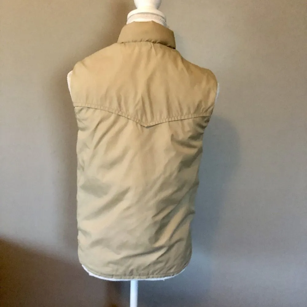 Vintage Storm Rider  Vest Womens S? Used Tan - Image 5