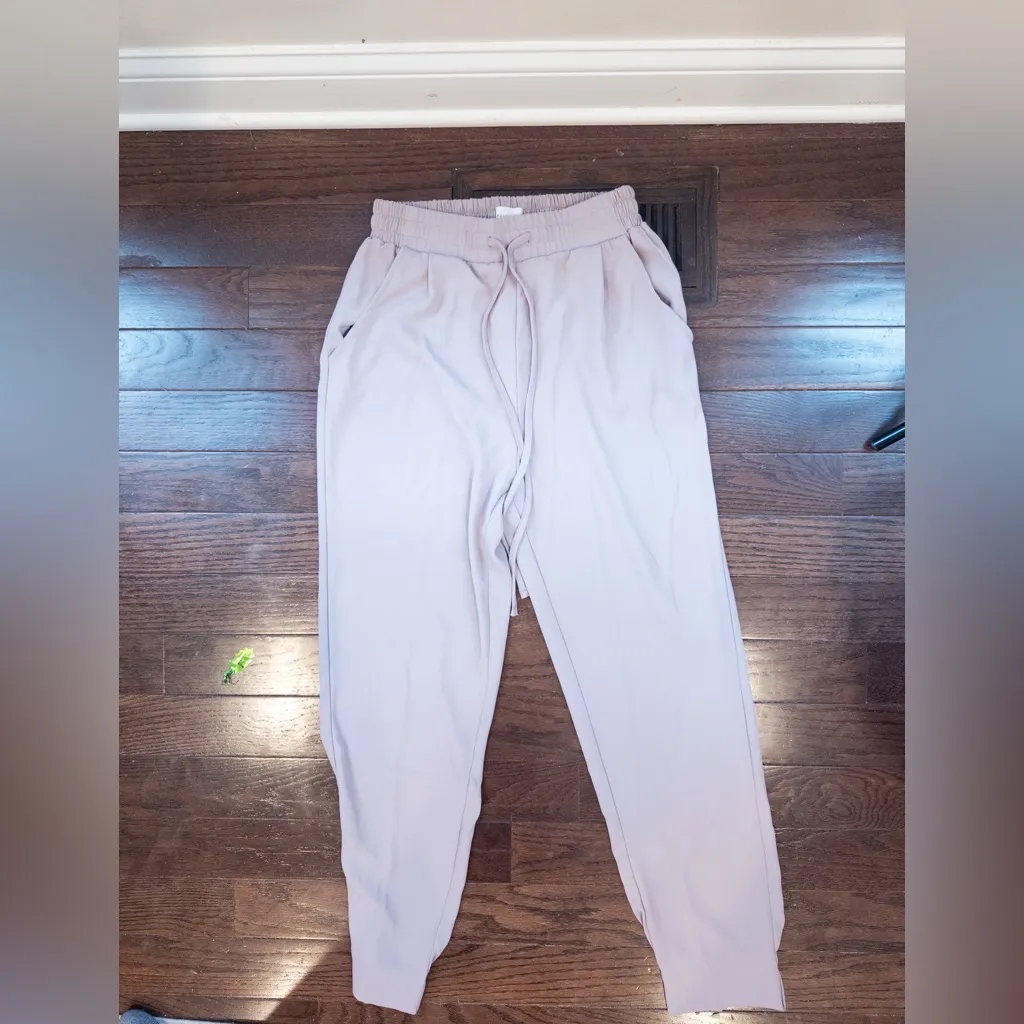 MELLODAY Mauve Jogger Pants Women’s Medium | Elastic Waist & Cuffs - Image 2