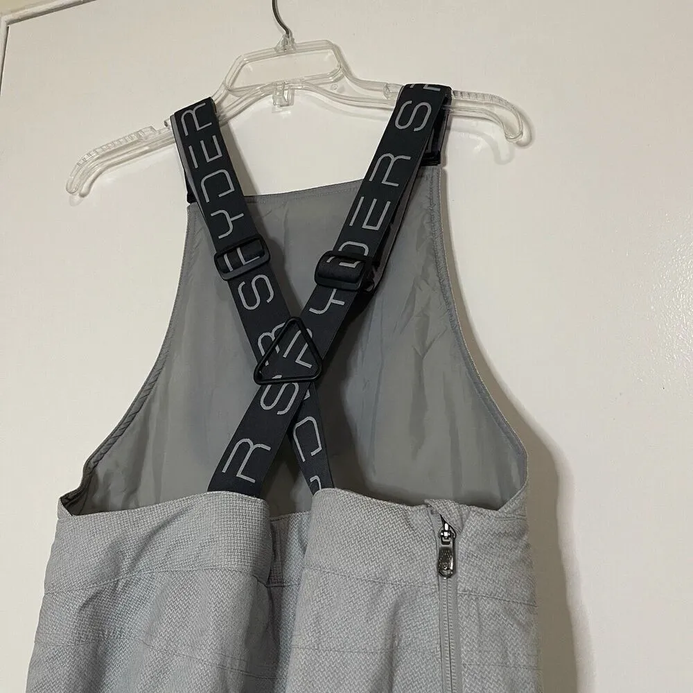 Spyder Womens The Terrain GTX Bib Silver Overalls Ski snowboard insulated Med - Image 8