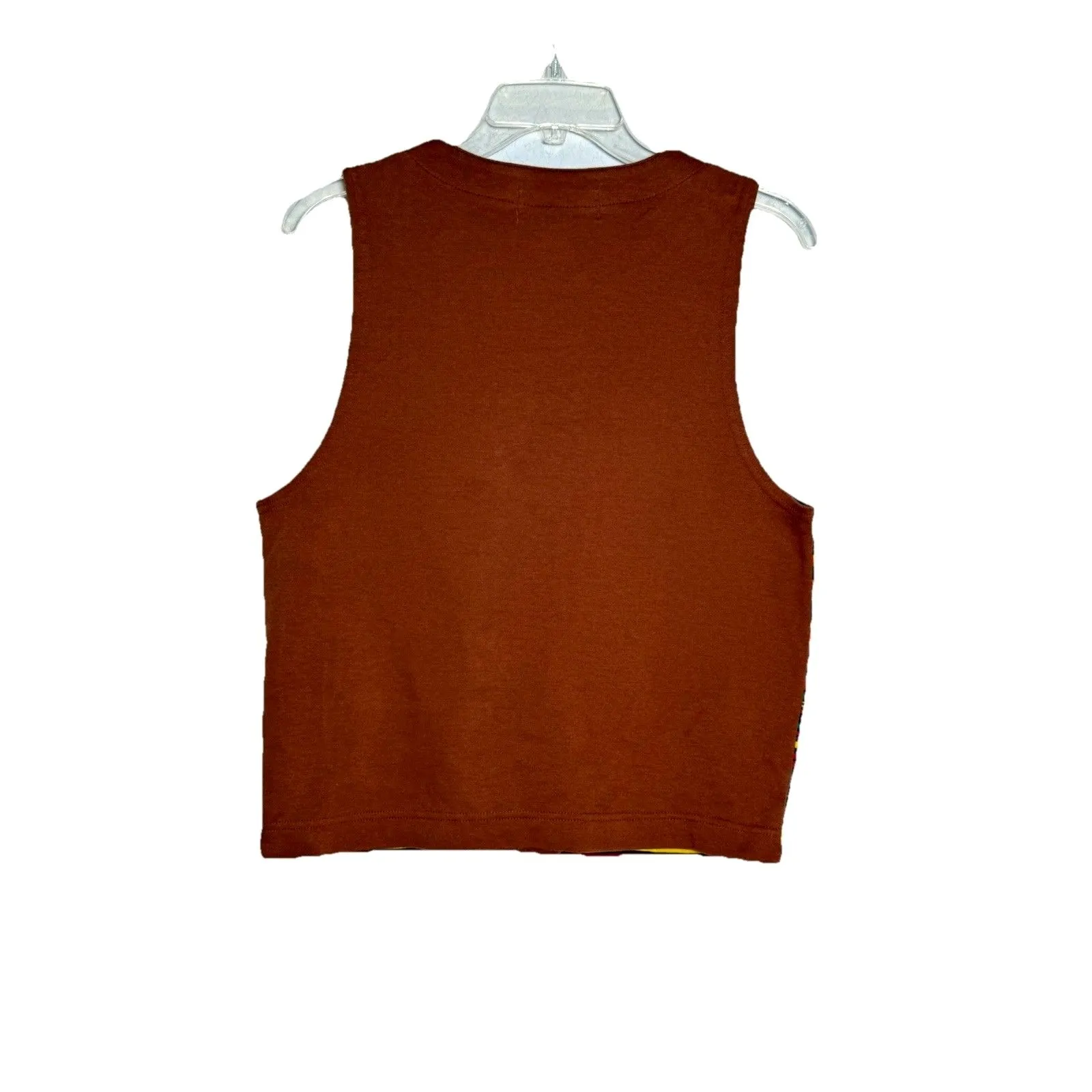 Westbound Aztec Vest Mens/Women’s Small Southwestern Vintage Navajo 100% Cotton - Image 2