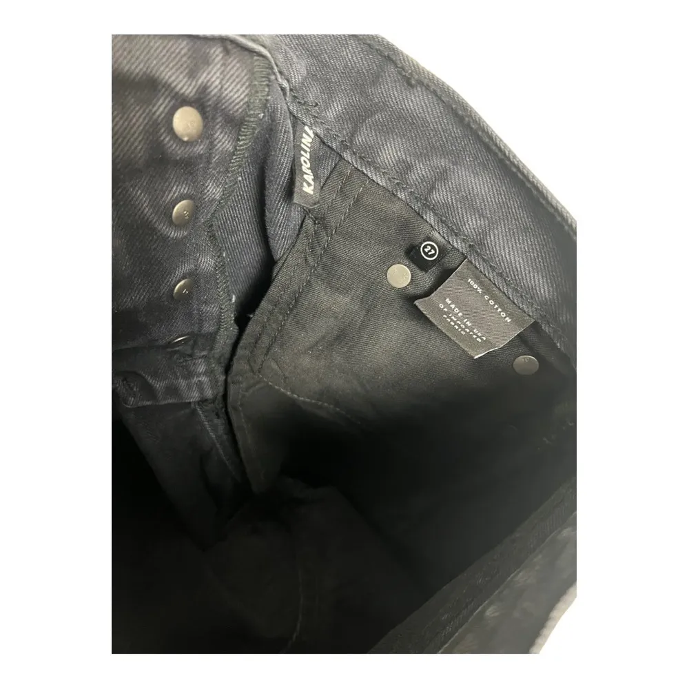 Grlfrnd Karolina Excuse My French Black Jeans Size 27 - Image 8