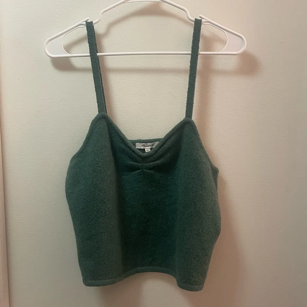 NWT Madewell Mapleton Crop Sweater Tank - Image 4
