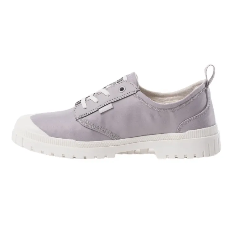 Palladium Pampa Vapor Gray Oxford Sneakers-Unisex - Image 3