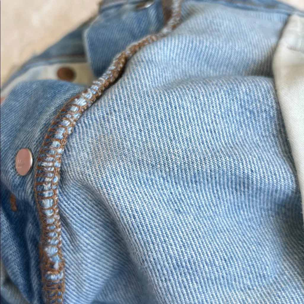 Madewell Relaxed Denim Shorts Dunwoody Wash 27 - Image 5