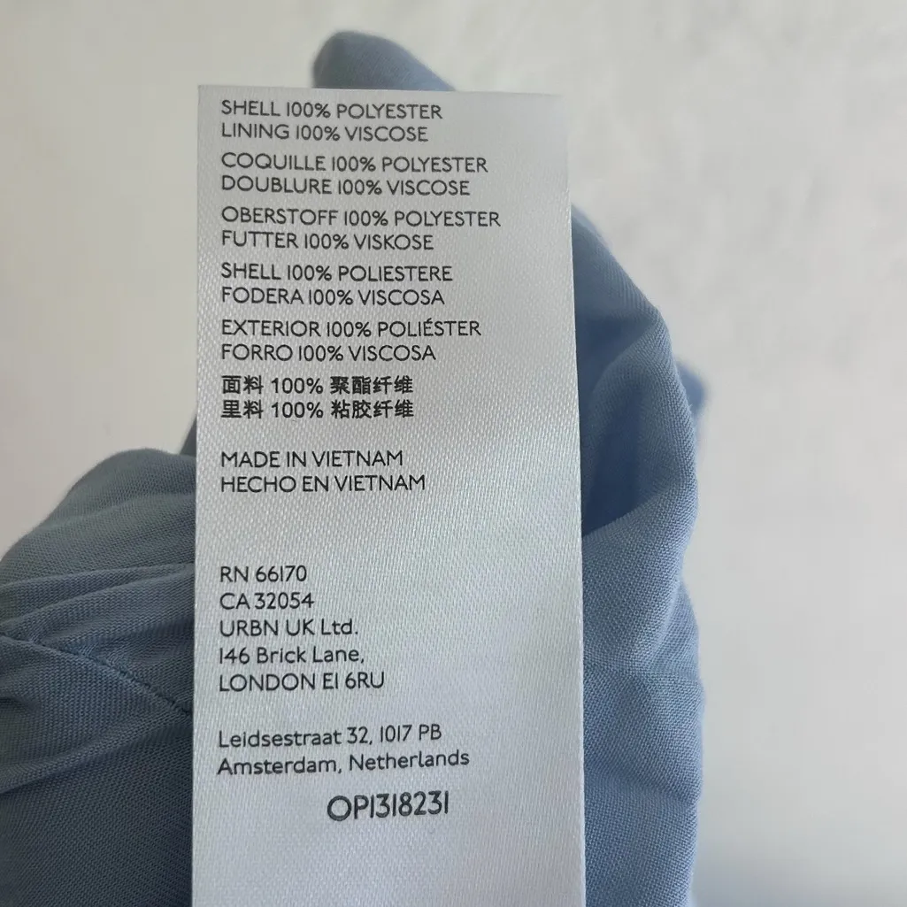 Maeve Anthropologie Blue Swiss Dot Tulle Tiered Midi Skirt 1X - Image 7