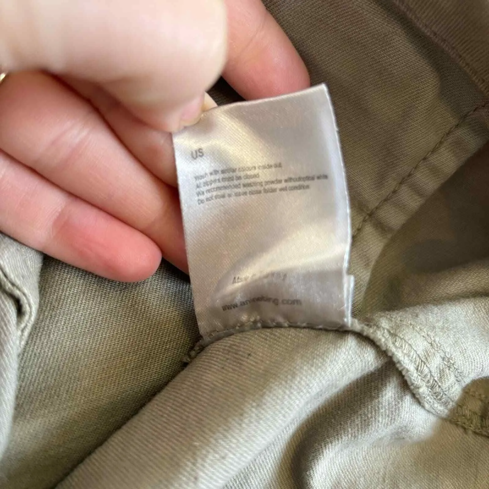 Anine Bing Army Green‎ Jacket Women's XS - Image 9