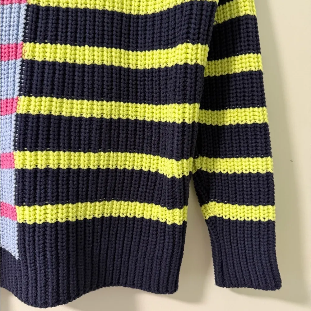 NWT Anthropologie John + Jenn Contrast Striped
Cardigan Sweater Size S - Image 14