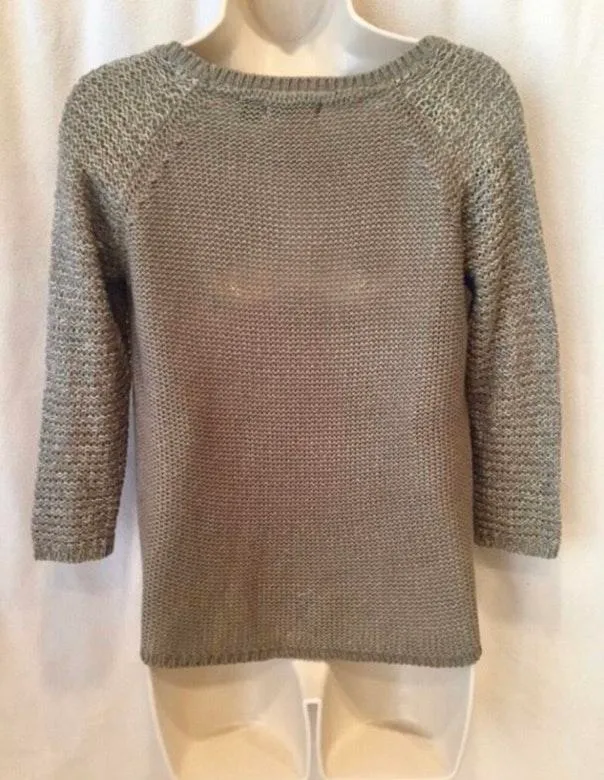 Mint!  knitted high low sweater Sz S. - Image 2