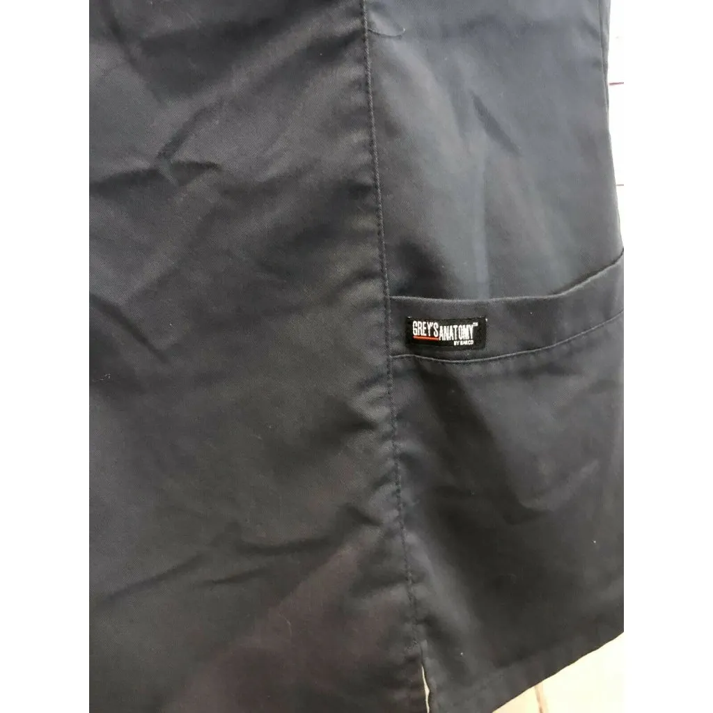 Grey's‎ Anatomy Scrub Shirt top Small Vneck Gray - Image 7