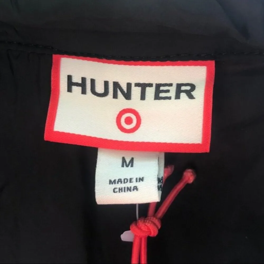 Hunter for Target Black Sleeveless Windbreaker Full Zip Hooded Active Dress NWT - Image 10