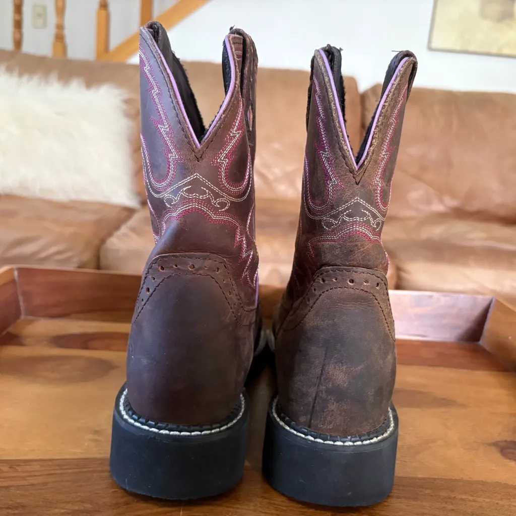 JUSTIN Gypsy Steel Toe Western Boots - Image 2