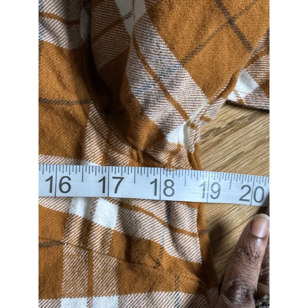 Joan Rivers Womens XSP Plaid Button - Image 4